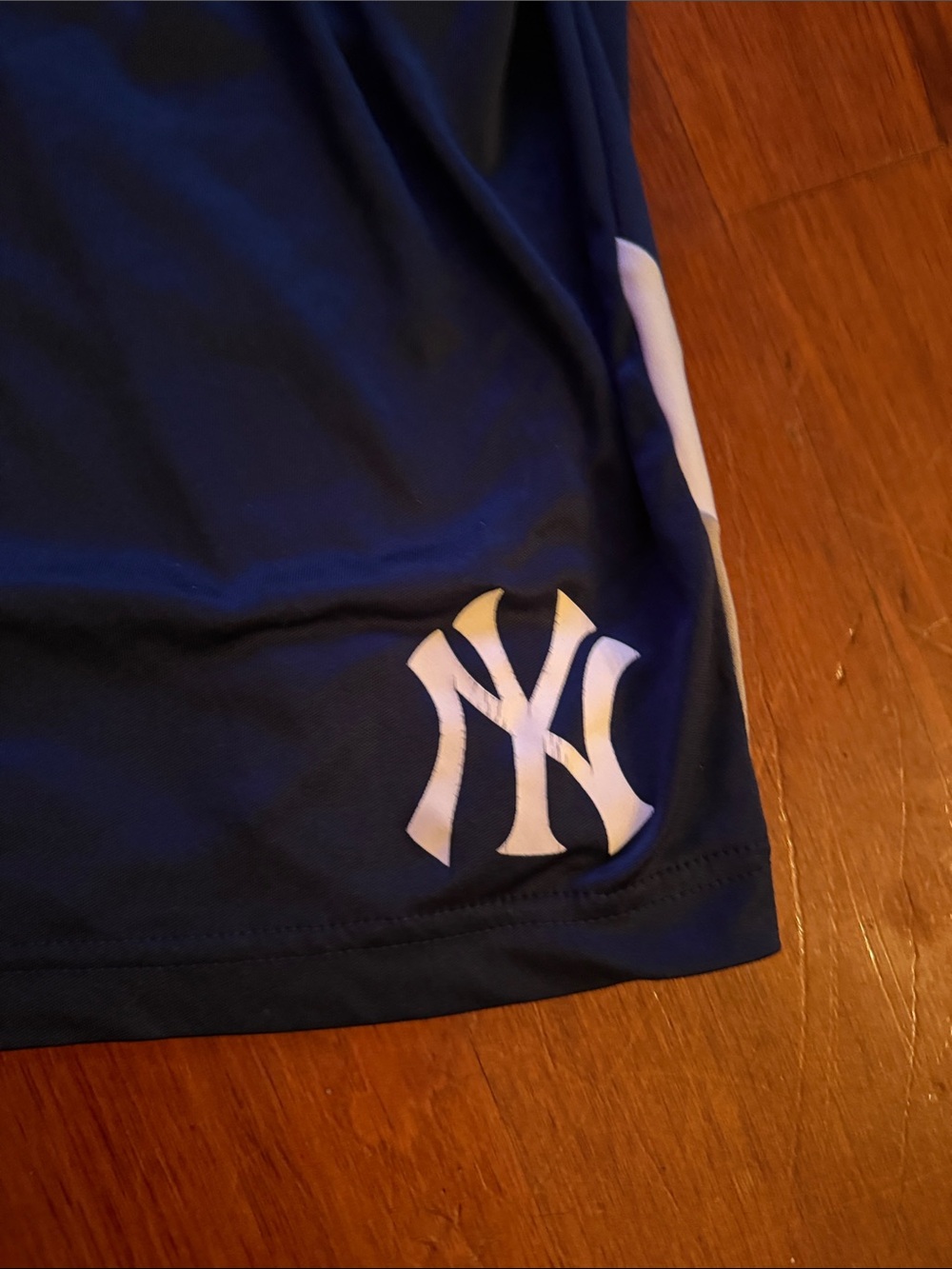 Fanatics Navy 3XL Men’s Yankees Athletic Shorts with White Team Logo